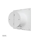 Axial fan with back flow valve BB ⌀150 ERA SLIM 6C Made in Russia 