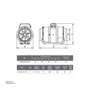 In line mixerd flow Axial duct fan ERA TYPHOON 100 2SP Made in Russia 