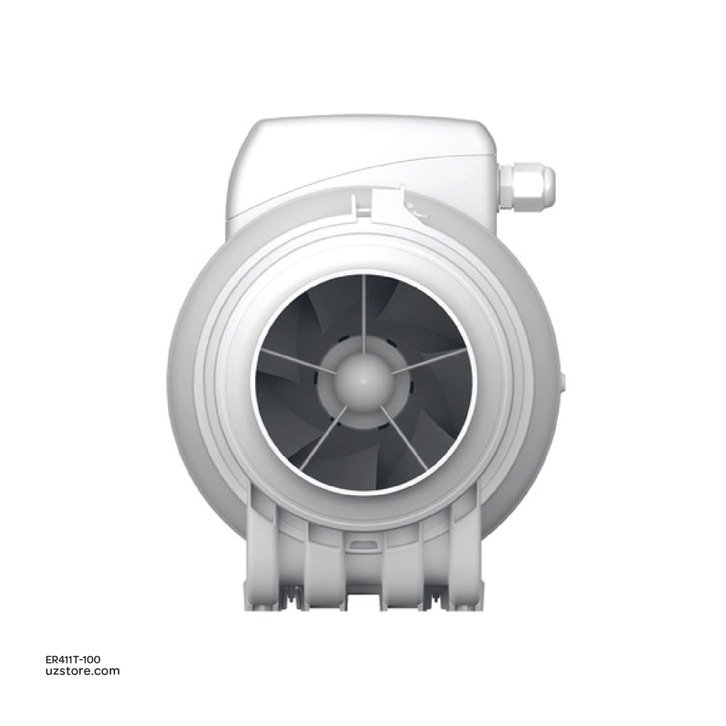 In line mixerd flow Axial duct fan ERA TYPHOON 100 2SP Made in Russia 