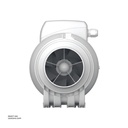 In line mixerd flow Axial duct fan ERA TYPHOON 100 2SP Made in Russia 