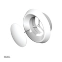 Adjestable Inlet and exhaust anemostal with flange ⌀150 ERA 15APVP Made in Russia