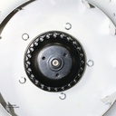 Centrifugal Inlet and Exhaust Axial duct fan galvanized Steel ERA MARS GDF 100 Made in Russia 