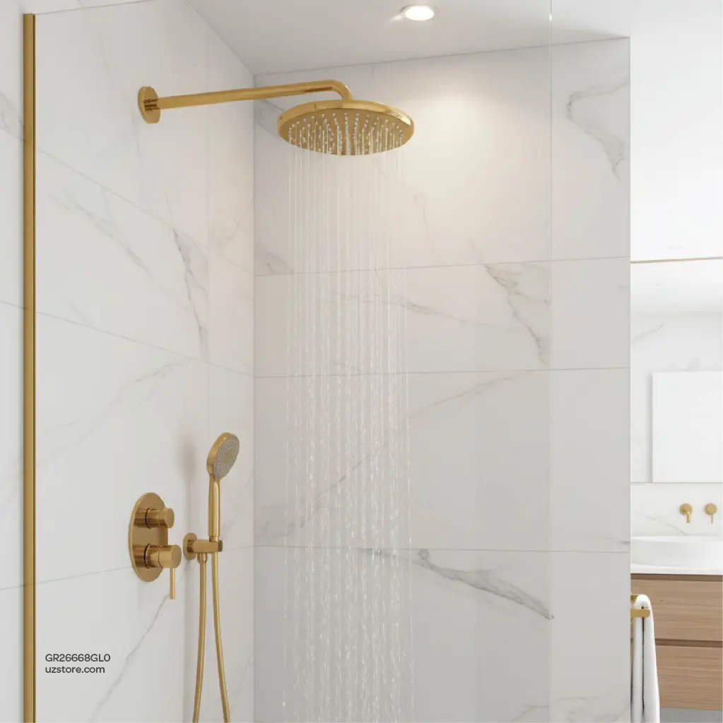 Uzstore GROHE  Tempesta 250 headshower set 9,5l 26668GL0 GR26668GL0-03.webp