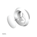 Adjestable Inlet and exhaust anemostal with flange ⌀100 ERA 10APVP Made in Russia