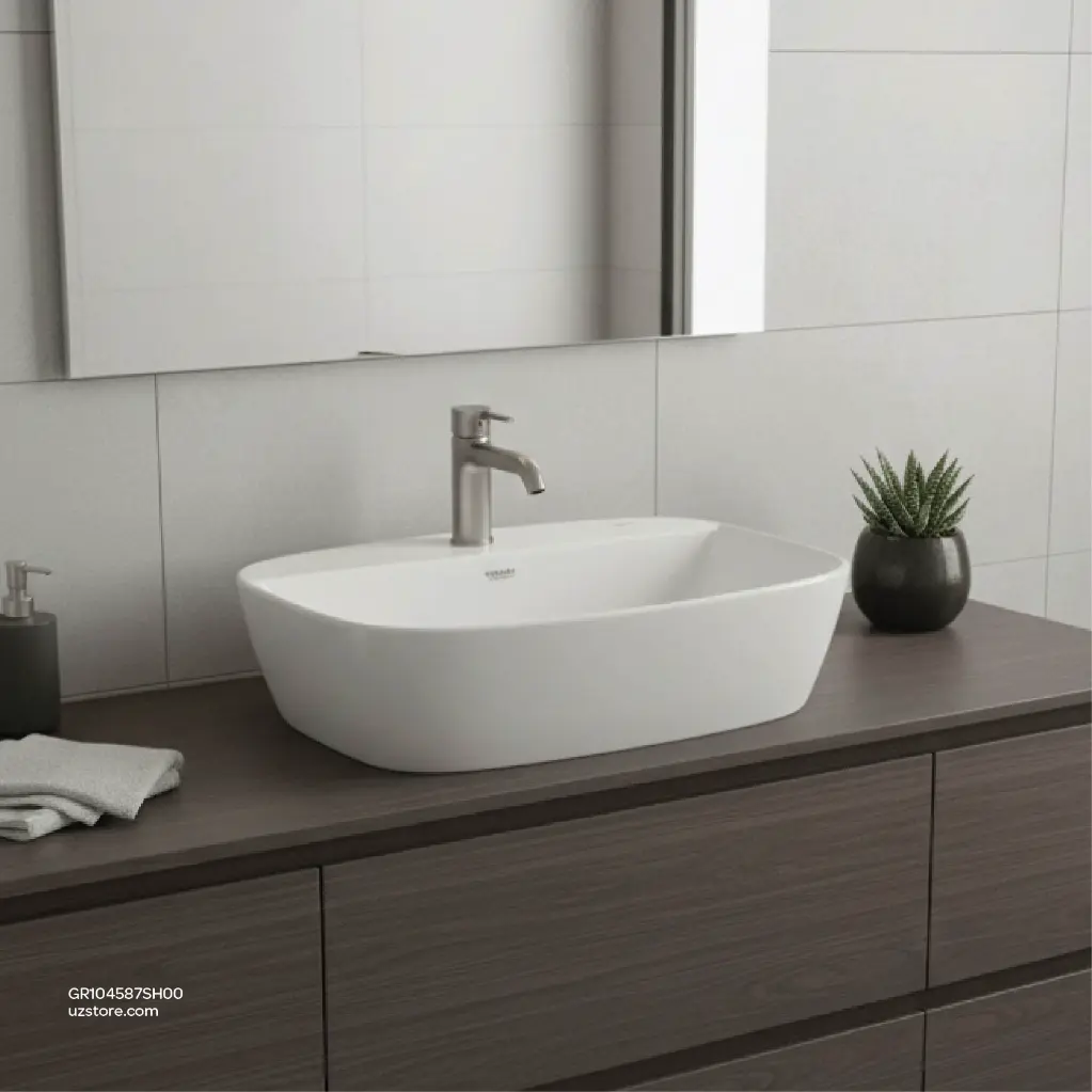 Uzstore GROHE  Bau VS Basin w deck_India 104587SH00 GR104587SH00-03.webp