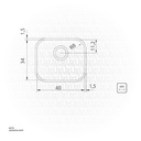 TRAMONTINA SS Kitchen Sink TR 94020/102