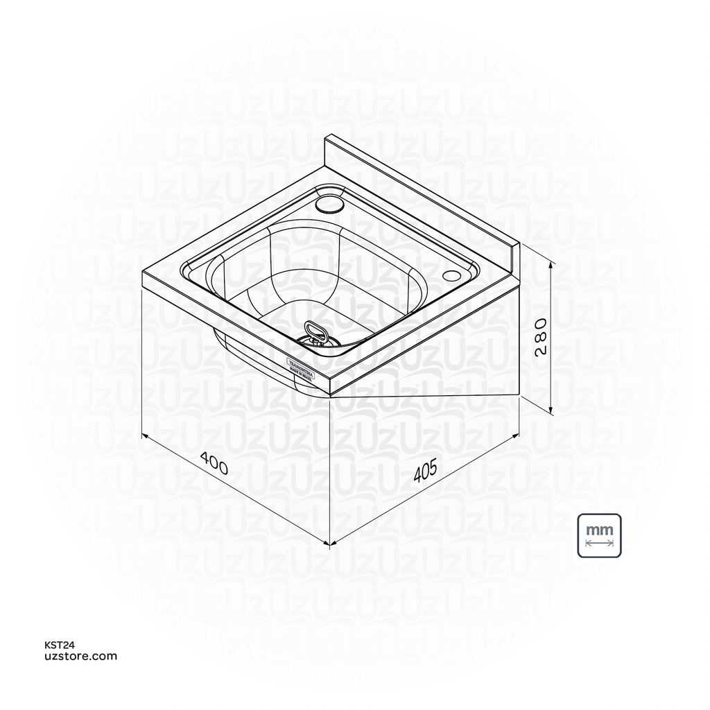 TRAMONTINA SS Kitchen Sink 95000/005
