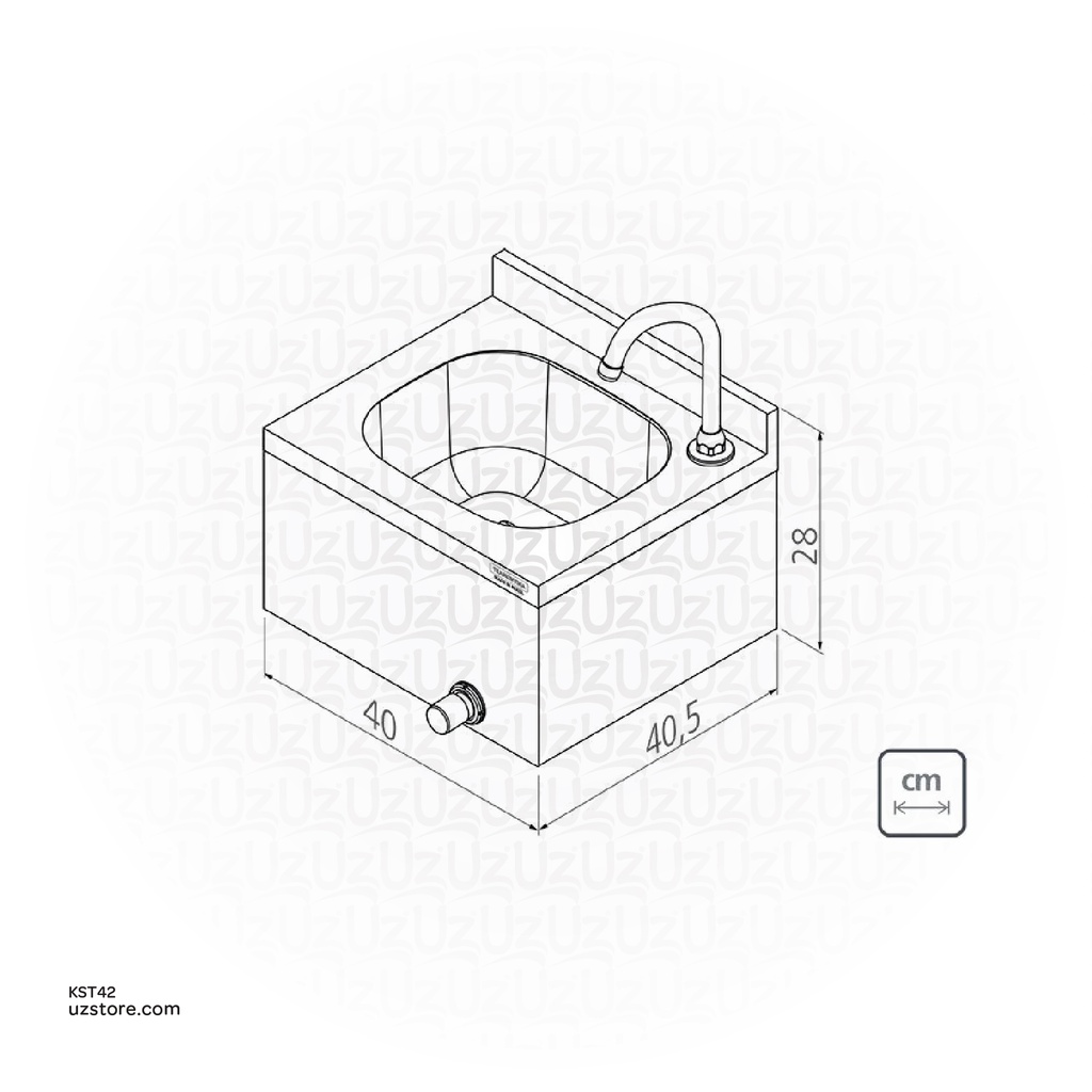 Tramontina Janitor Sink for Cleaning Utility Brazil 95000/004