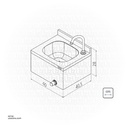 Tramontina Janitor Sink for Cleaning Utility Brazil 95000/004
