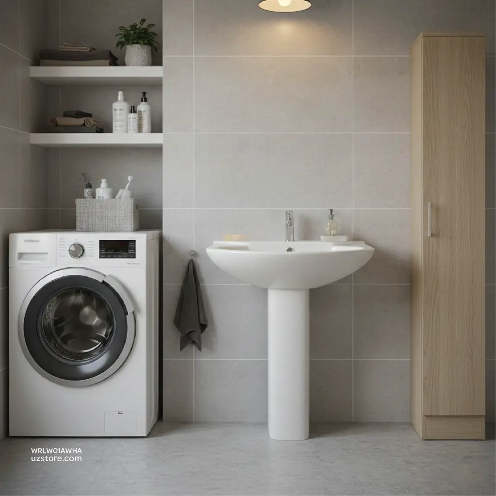 Uzsstore RAK LIWA WASH BASIN  ( 63CM ) LW01AWHA WRLW01AWHA-04.webp