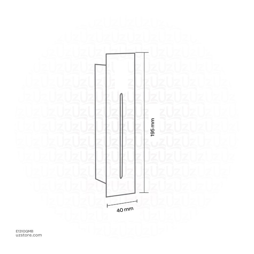 LED Outdoor Step LIGHT FD-L185-3W WW Black