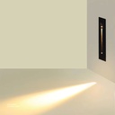 LED Outdoor Step LIGHT FD-L185-3W WW Black With Sensor
