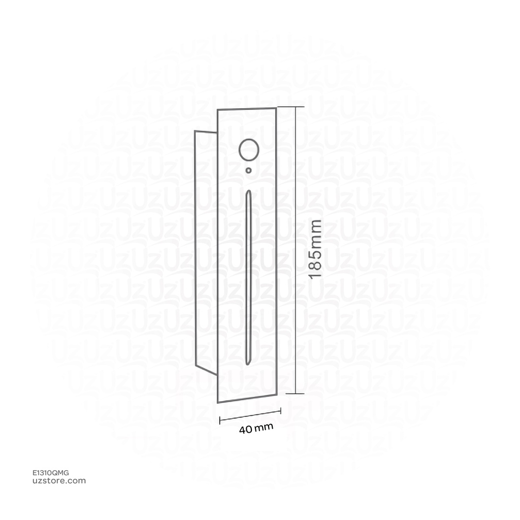 LED Outdoor Step LIGHT FD-L185-3W WW Dark Grey
