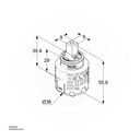 KLUDI RAK Spare part Cartridge K36 7560700-00