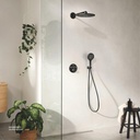 GROHE Grohtherm SmartControl Concealed shower system with Rainshower SmartActive 310 , 34863KF0 , phantom black