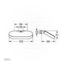 GROHE Selection Toilet paper holder , 41069A00 , hard graphite