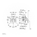 GROHE BauEdge Single-lever bath mixer 1/2" , 29353001 , chrome