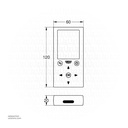 GROHE Remote control , 36407001 , chrome