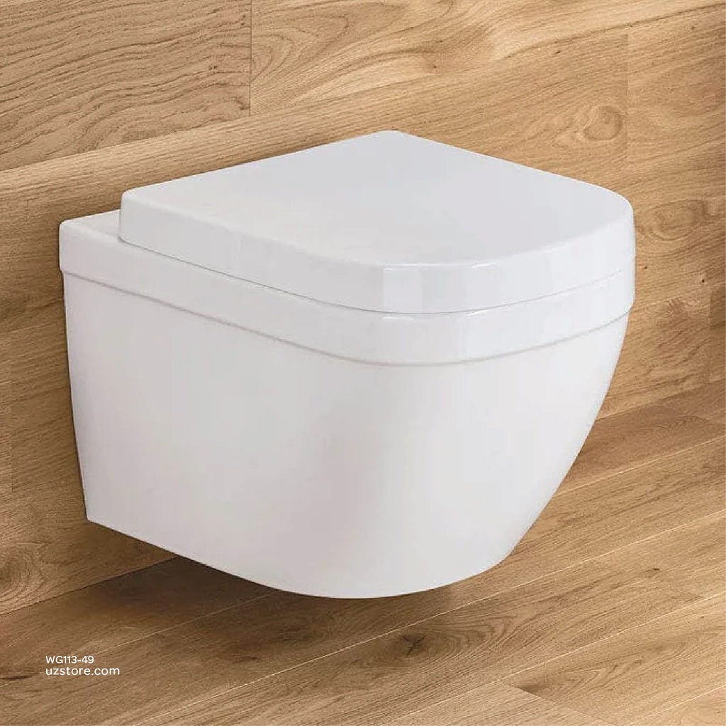 EURO Ceramic wc wall hung + EURO ceramic wc-seat soft close GR39328000+GR39330000 GROHE