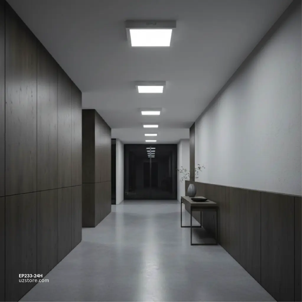 Uzstore OPPLE LED Slim Surface Light Square Sm-ESII S200-24W-4000K-WH-NV Natural White 540002023310  EP233-24H-04.webp