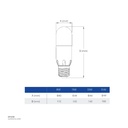 OPPLE LED E-Stick Lamp E27-15W-3000K-CT , Warm White 