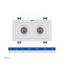 OPPLE LED SpotGR-US-2-16W-5700-24D-WH-GP , 5700K Daylight 541003340500 