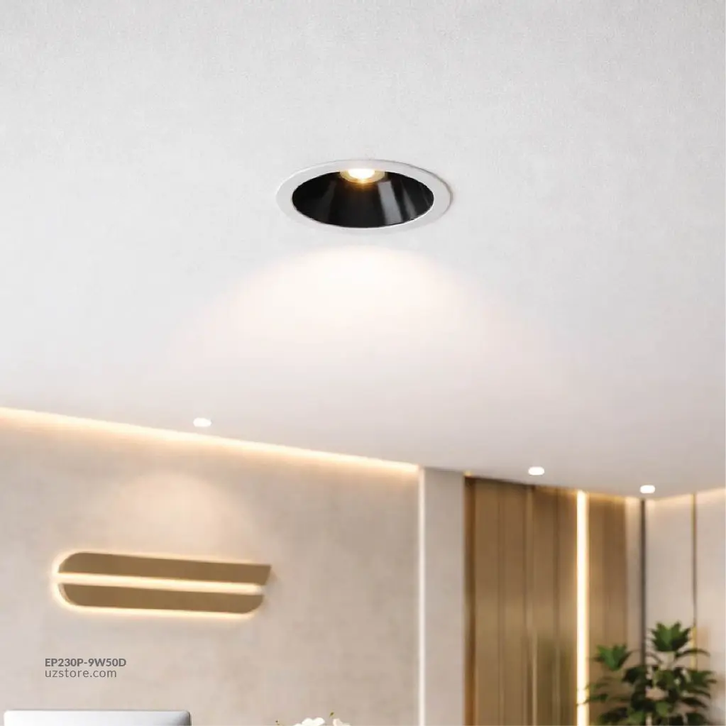 Uzstore  OPPLE LED Down light RA-P-He3-R75-9W- , 3000K 50D Warm White 541003845000 EP230P-9W50D-01-05.webp