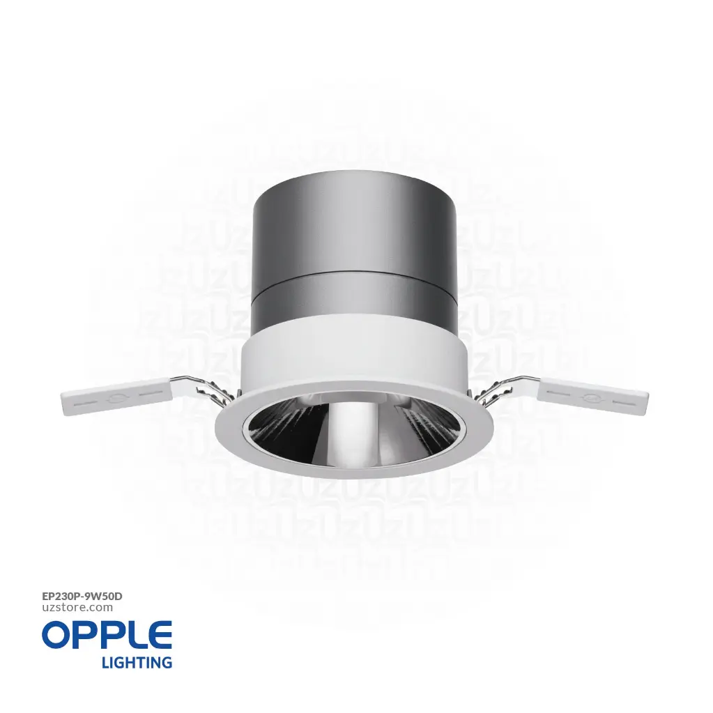 Uzstore  OPPLE LED Down light RA-P-He3-R75-9W- , 3000K 50D Warm White 541003845000 EP230P-9W50D-01-01.webp