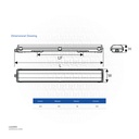 OPPLE 2Ft Double LED Water Proof EP2 L600-2T-SE-GP 2xLED T8 Tube 531001002500 / 531001002600 