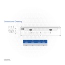 OPPLE 4Ft Double LED Water Proof LED Waterproof-U3 L1200 40W 6500K Daylight 543022013410