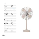 Uzstore 24 Inch Heavy Duty Stand Fan KHALEEGIA KPF-24  EK214-24H-02.webp
