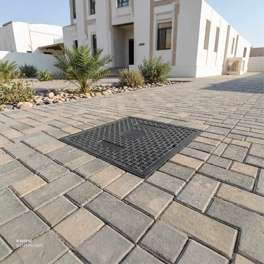 Uzstore  FIBER HD Manhole Cover 40x40 cm P305PH-03.webp