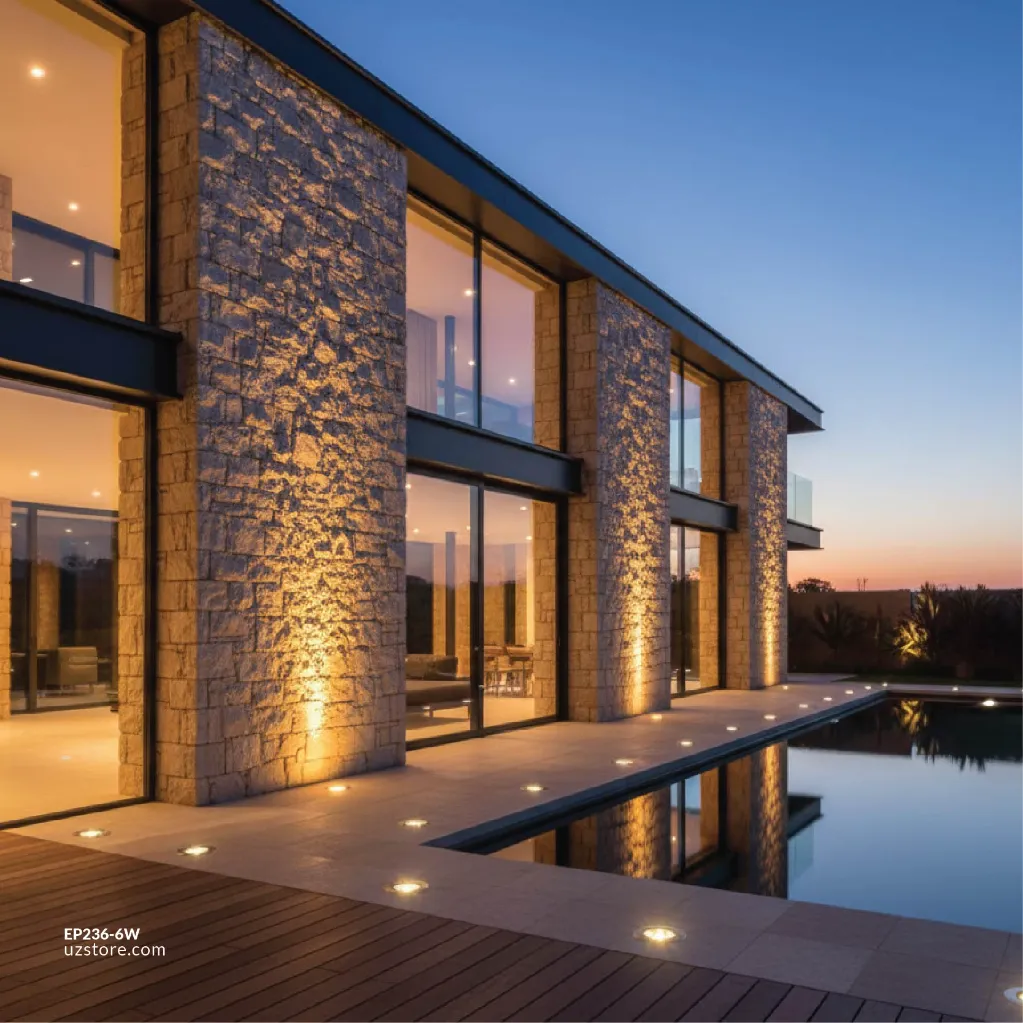 Uzstore OPPLE LED Inground Light E II 6W-3000K-25D-HV-GP , Warm White 704000011210  EP236-6W-05.webp