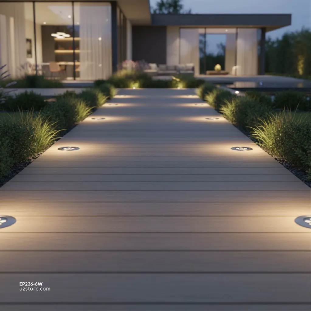 Uzstore OPPLE LED Inground Light E II 6W-3000K-25D-HV-GP , Warm White 704000011210  EP236-6W-04.webp