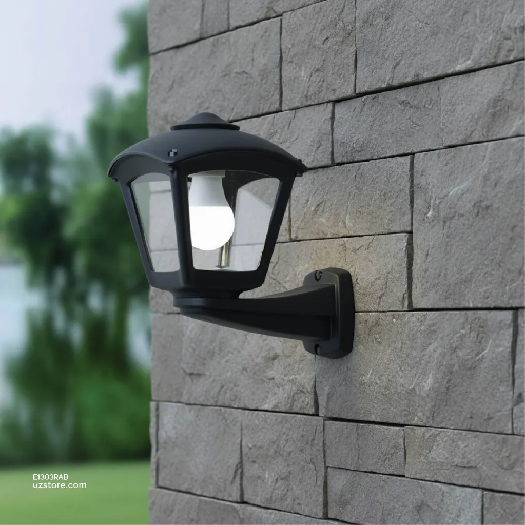 Uzstore FUMAGALLI ROBY WALL CLEAR E27  BK Made in Italy  E1303RAB-04.webp