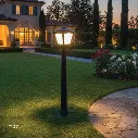 Uzstore FUMAGALLI GIAFAA ROBY Black Clear E27 LED 6W 2.7K POLE 1 Meter T20.242.000.AXFIR Made in Italy  E1303RSB-1-03.webp