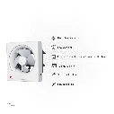 Uzstore KDK EXAUST FAN 6 Inch SQ 15 AAQ1 E412-03.webp