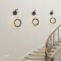 Uzstore Chandelier 9700 1 BK+GD 3000K Wall  10W E1041Z-1BGW-04.webp