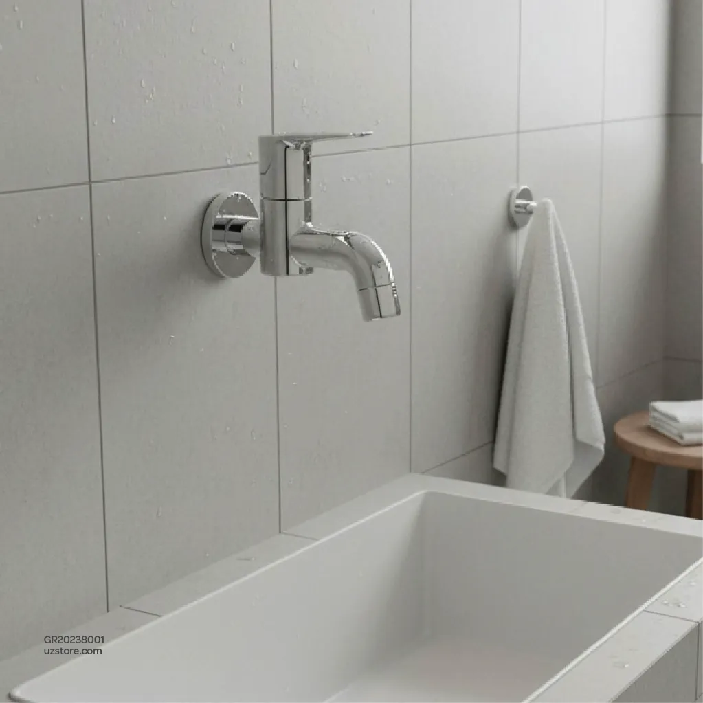 Uzstore GROHE BauEdge Bibtap Half Inch  20238001 Chrome GR20238001-03.webp