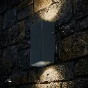 Uzstore  KNVIX - Wall Outdoor Light - GU10, 94×60×164mm, Aluminum+Glass, Matt Black,  9709 GU10  E1304SBQ-04-04.webp