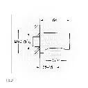 Uzstore  GROHE Rainshower Shower outlet elbow Half Inch , 27057GN0 , brushed cool sunrise GR27057GN0-02.webp