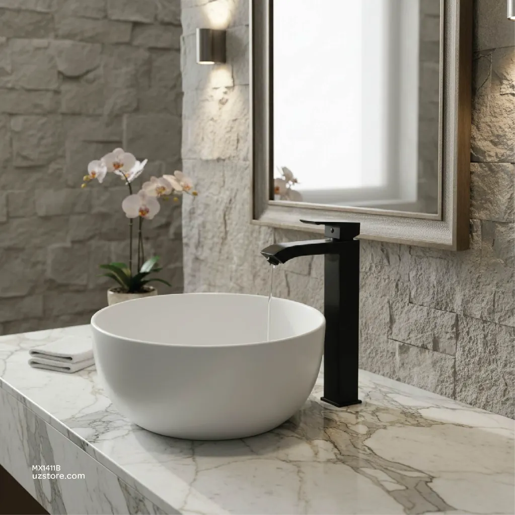 Uzstore KLUDI RAK Profile Star Single Lever High-Raised XL Basin Mixer, MX1411B-03.webp