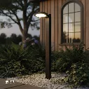 Uzstore KNVIX - Pole Outdoor Light - 12W, SANAN LED, 240×190×900mm, Aluminum+PC, Matt Black,  6089-1 90CM WW  E1304EBP-90-03.webp