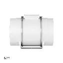 Uzstore  In line Mixerd flow Axial duct fan ERA TYPHOON 200 2SP 8'' Made in Russia ER411T-200-02.webp