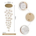 Chandelier 9473/25. Q60 H500 188W