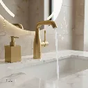 Uzstore GROHE Essence Single-lever basin mixer Half Inch M-Size , 24173GN1 , brushed cool sunrise  GR24173GN1-03.webp