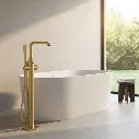 Uzstore  GROHE Essence Single-lever bath mixer Half Inch , floor mounted , 25248GN1 , brushed cool sunrise GR25248GN1-04.webp