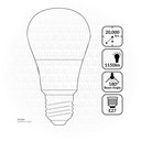 OPPLE LED Lamp 12W Warm White E27