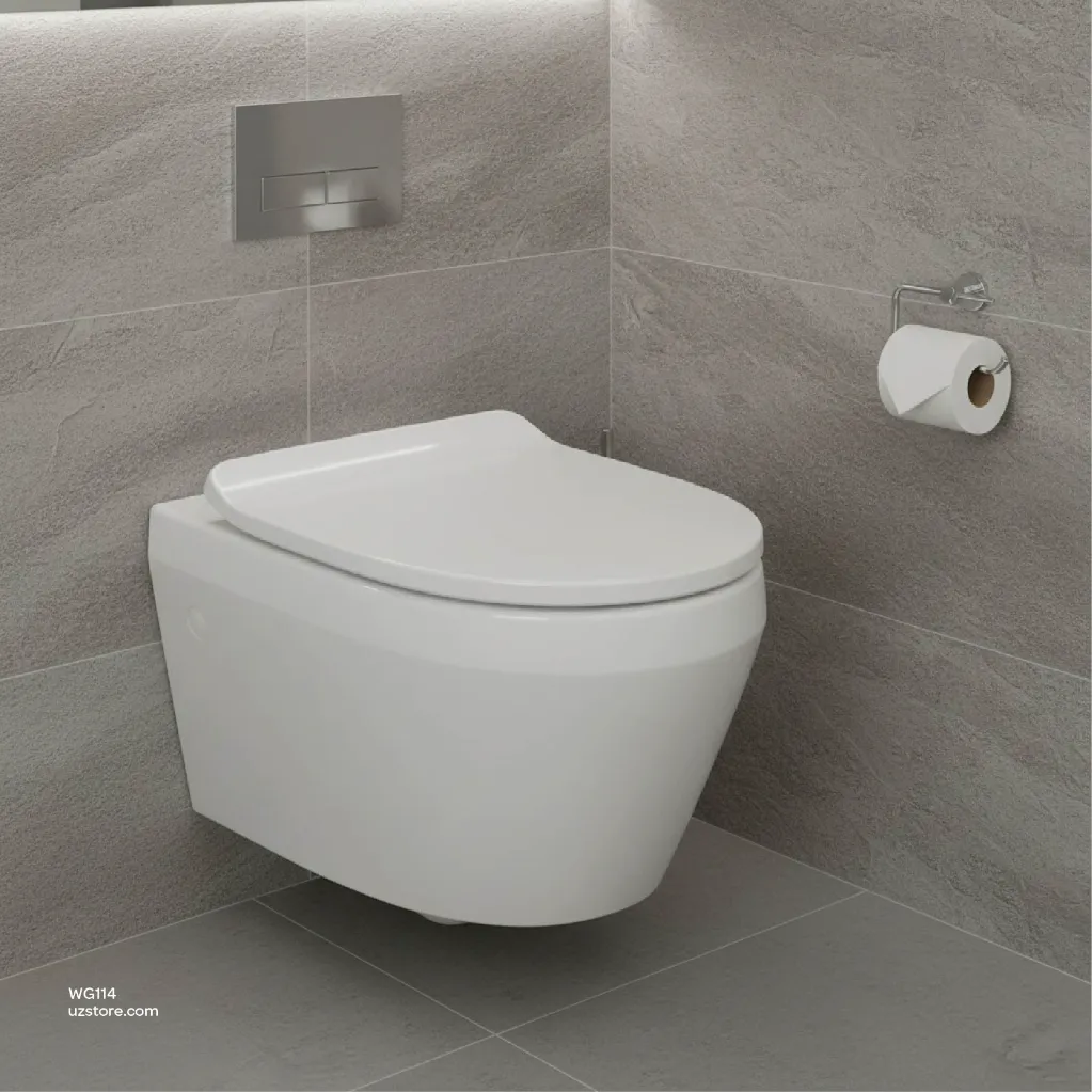 Uzstore GROHE  Euro Ceramic Toilet WH 3 4.5L 114 +Euro Ceramic Toilet Seat SC_UF  WG114-03.webp