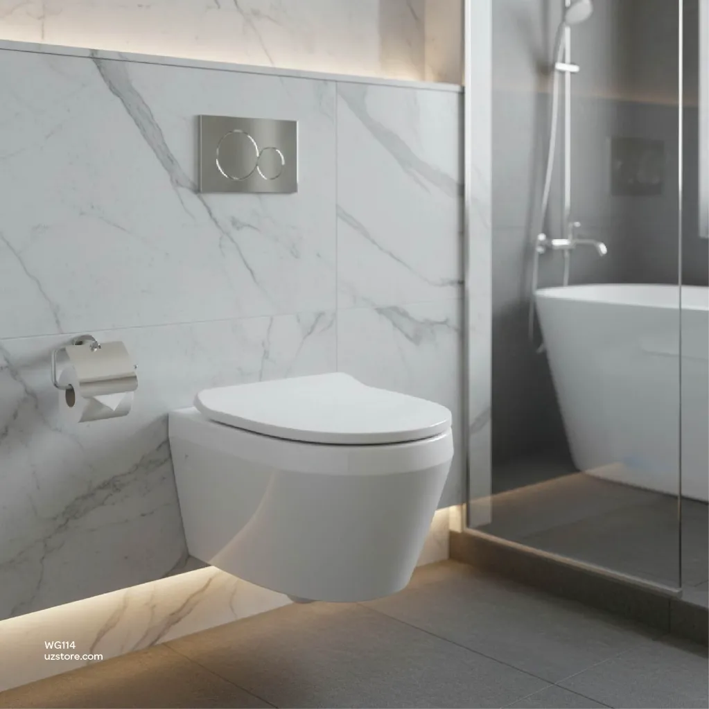 Uzstore GROHE  Euro Ceramic Toilet WH 3 4.5L 114 +Euro Ceramic Toilet Seat SC_UF  WG114-04.webp